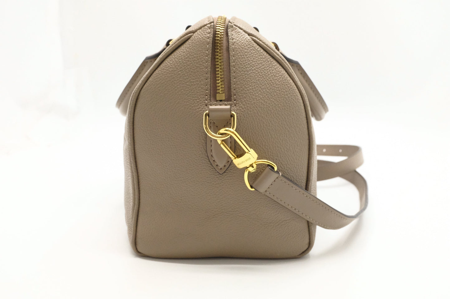 Louis Vuitton Speedy 25 Bandouliere in Turtledove Empreinte Leather