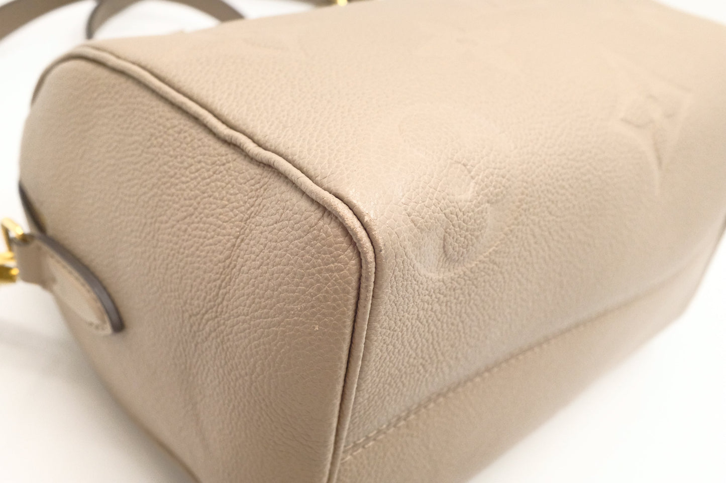 Louis Vuitton Speedy 25 Bandouliere in Turtledove Empreinte Leather