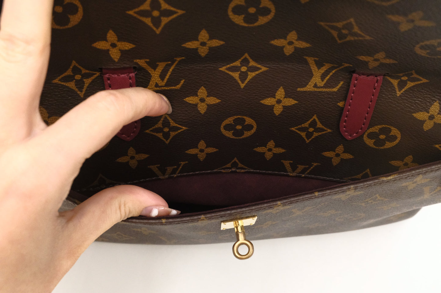 Louis Vuitton Venus in Monogram Canvas and Raisin Leather