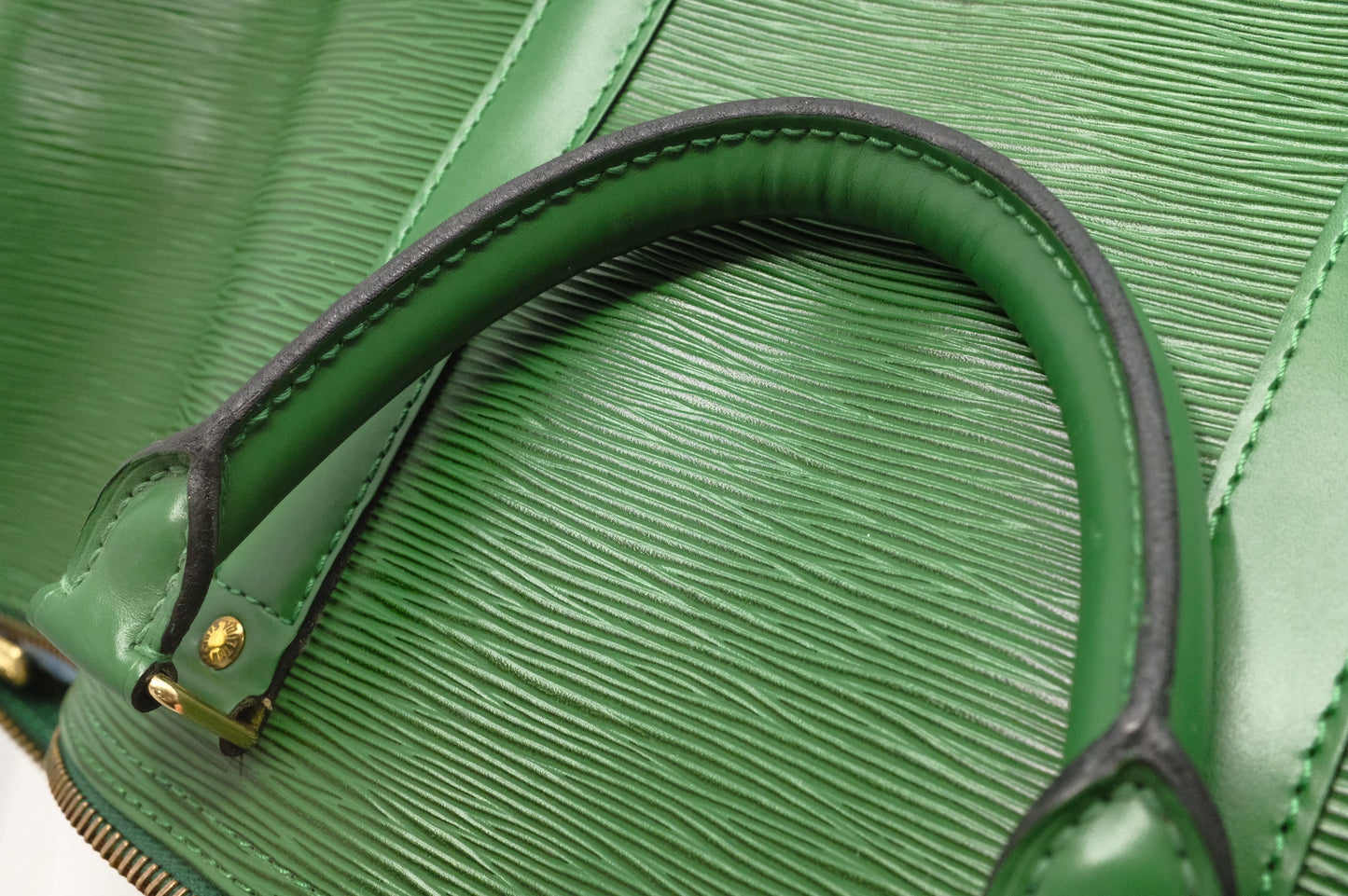 Louis Vuitton Keepall 55 in Green Epi Leather