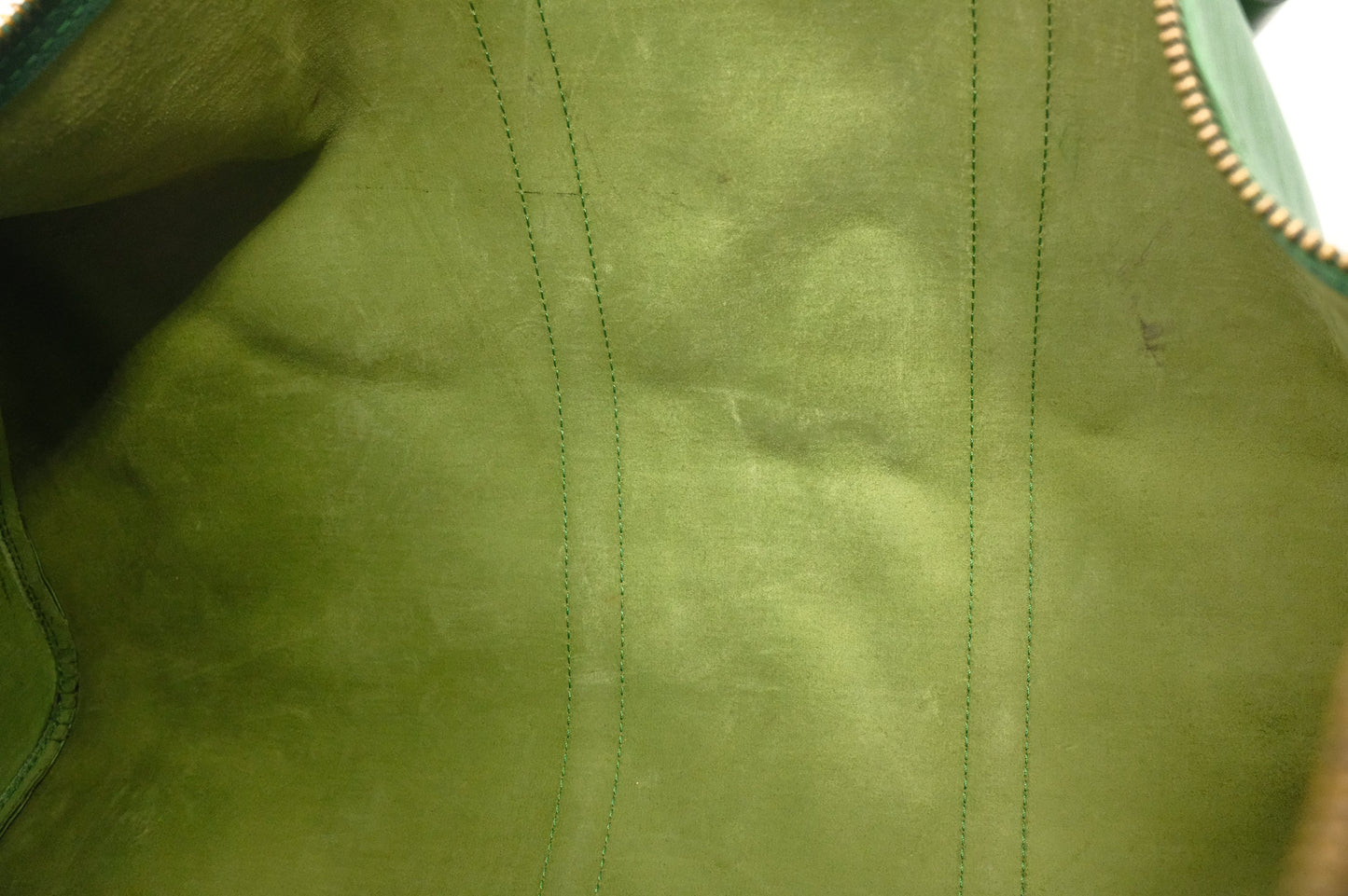 Louis Vuitton Keepall 55 in Green Epi Leather