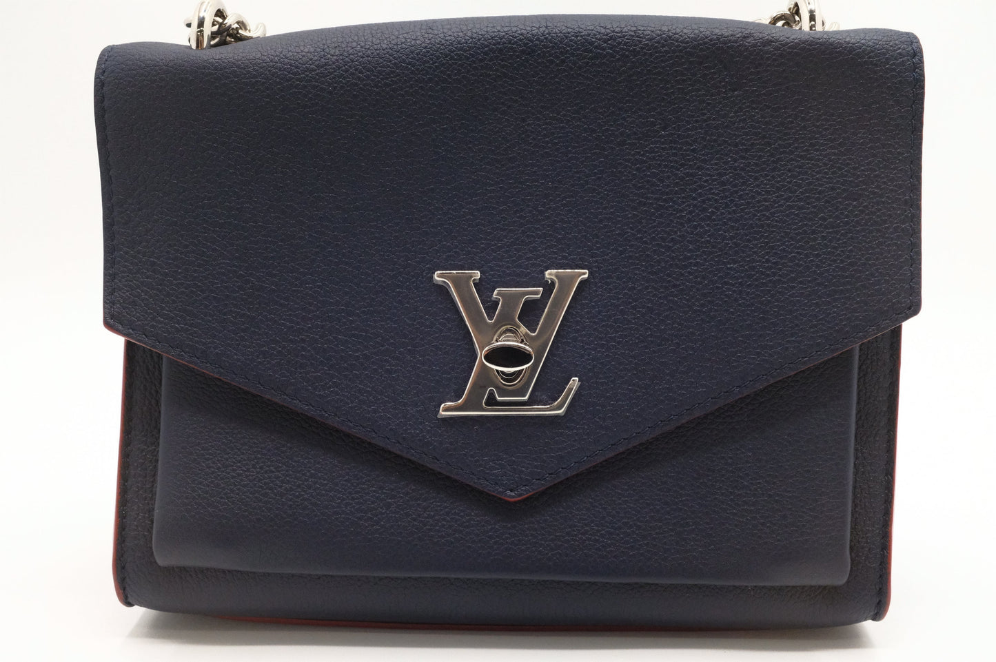 Louis Vuitton MyLockMe in Marine Rouge Leather