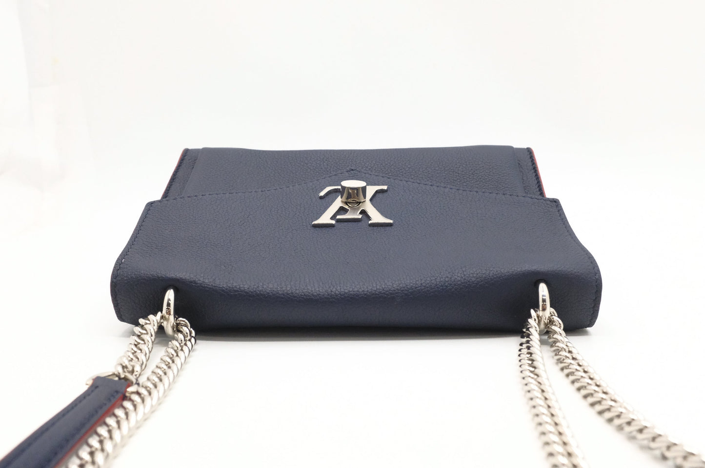 Louis Vuitton MyLockMe in Marine Rouge Leather