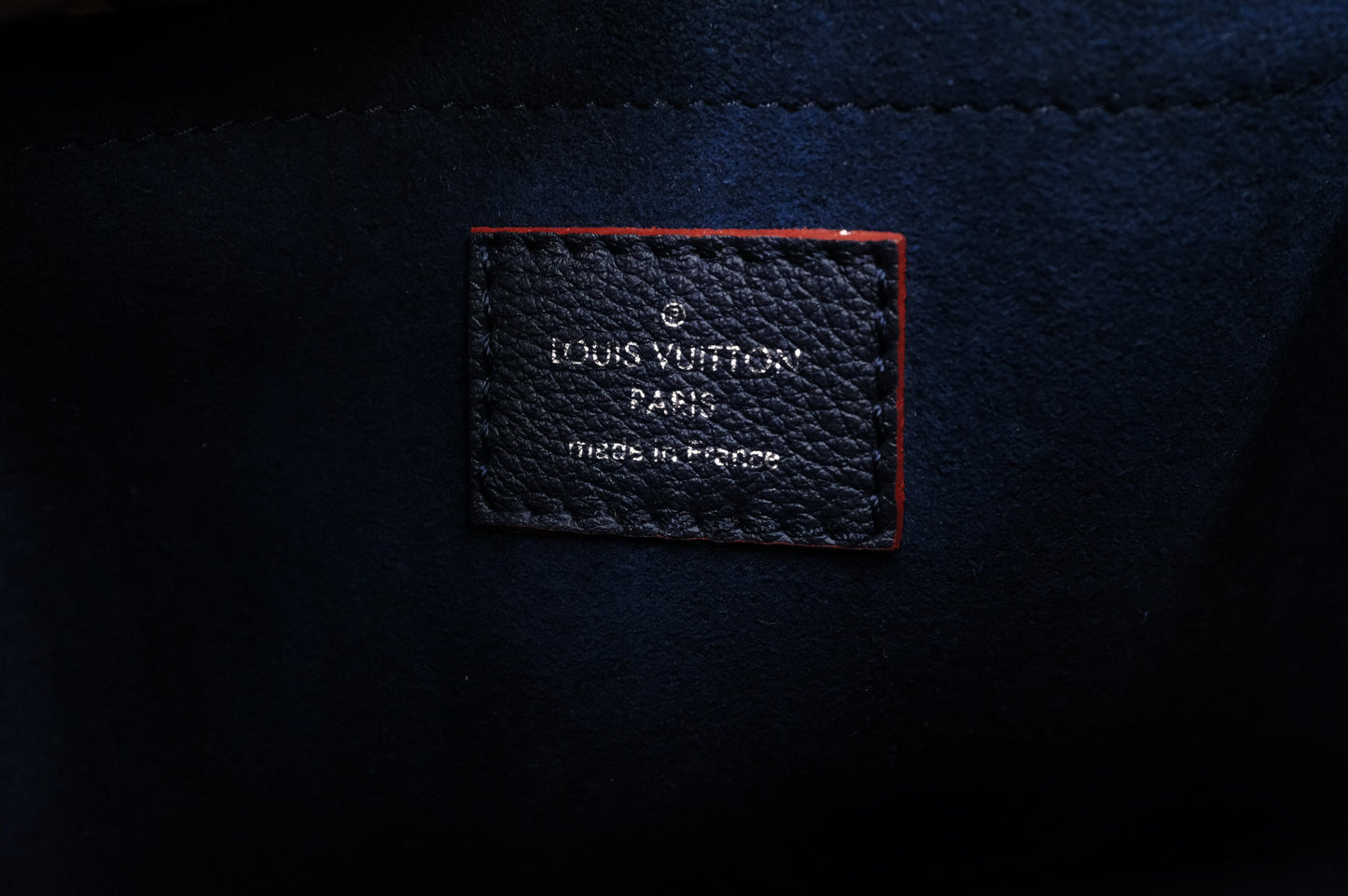 Louis Vuitton MyLockMe in Marine Rouge Leather