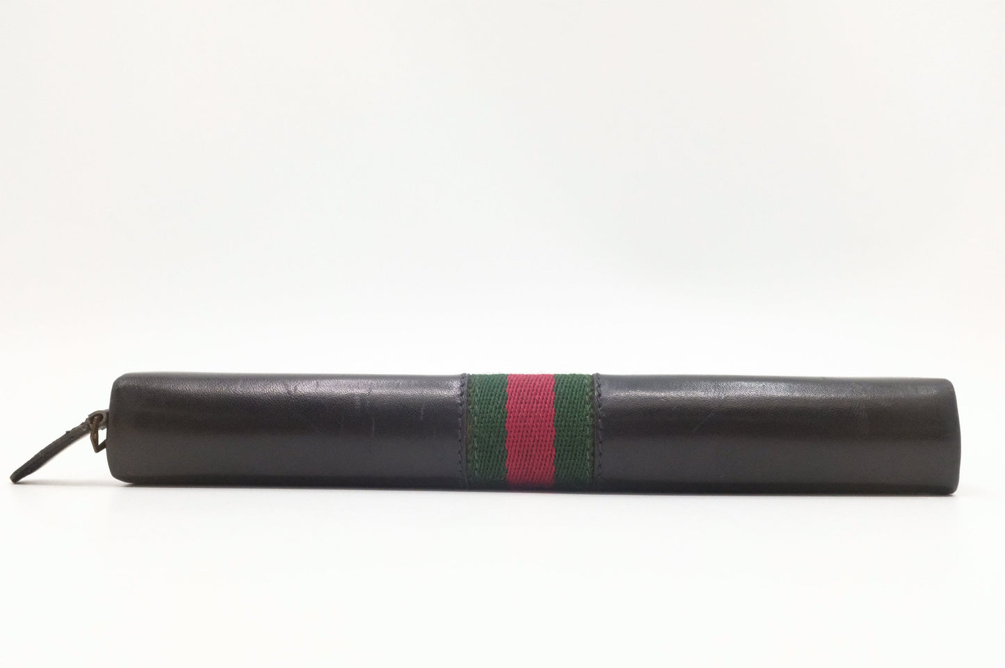 Gucci Zipped Clutch in Black Leather