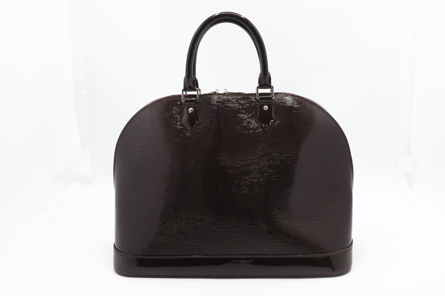 Louis Vuitton Alma GM in Burgundy Electric Epi Leather