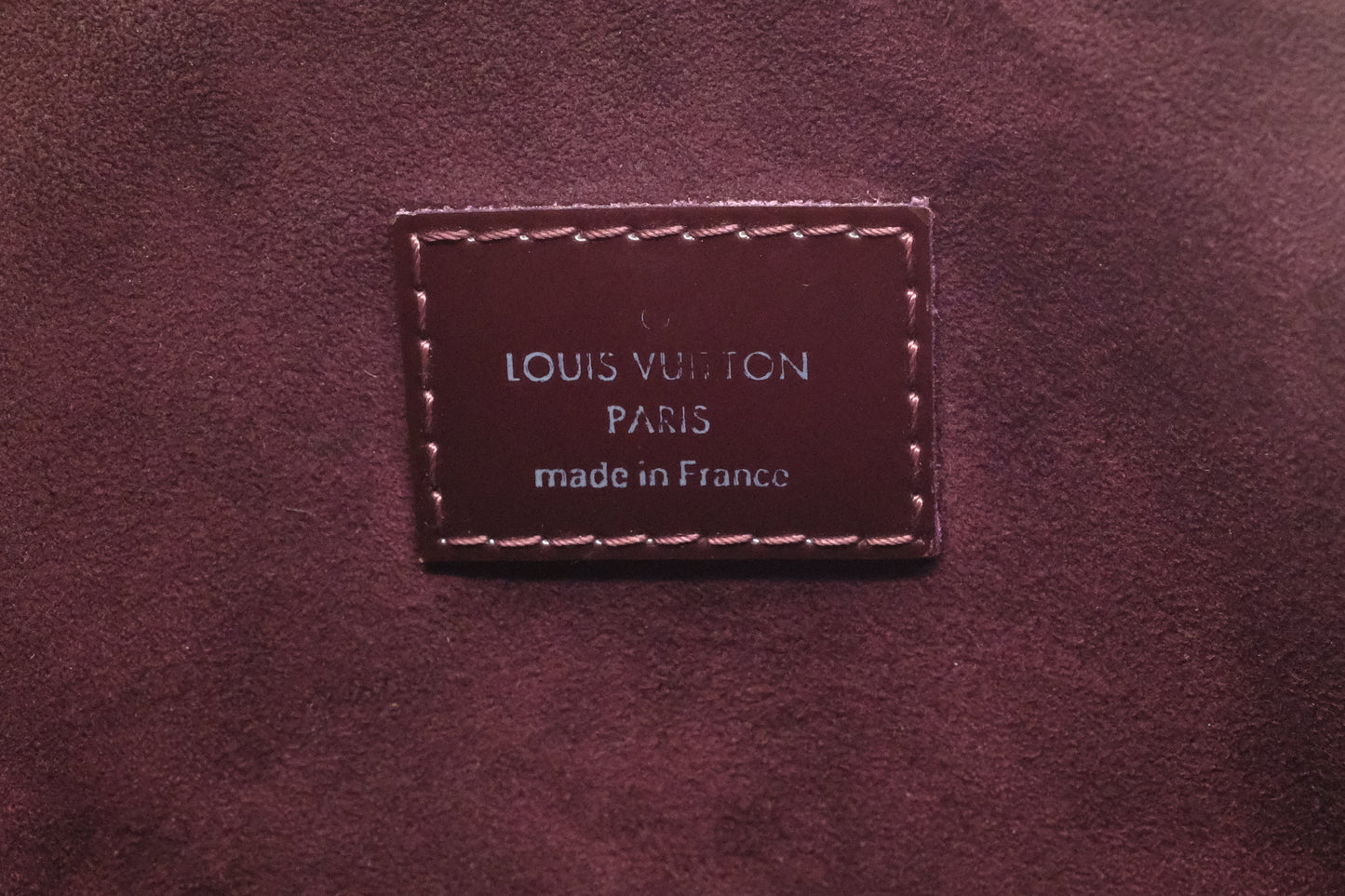 Louis Vuitton Alma GM in Burgundy Electric Epi Leather