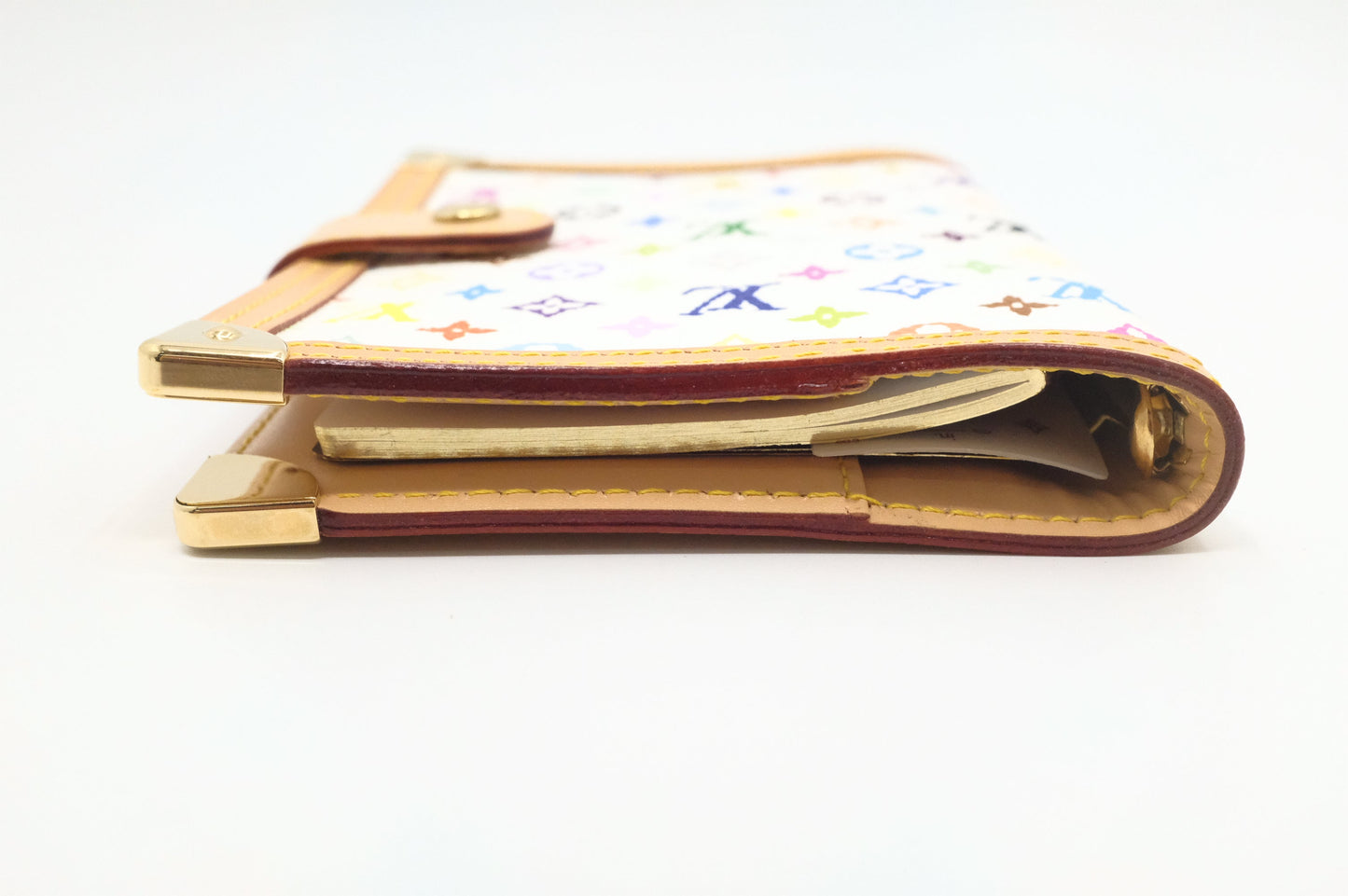 Louis Vuitton Agenda PM in White Multicolor Monogram Canvas