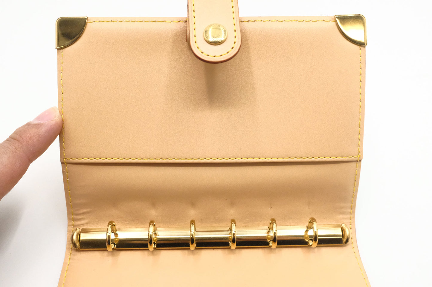 Louis Vuitton Agenda PM in White Multicolor Monogram Canvas