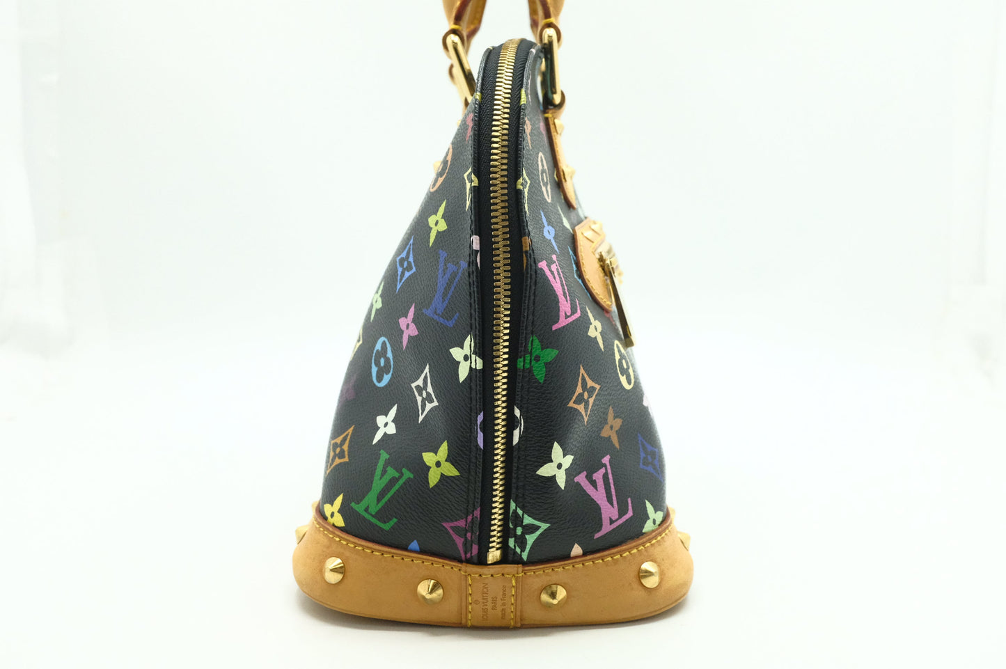 Louis Vuitton Alma in Black Multicolor Canvas