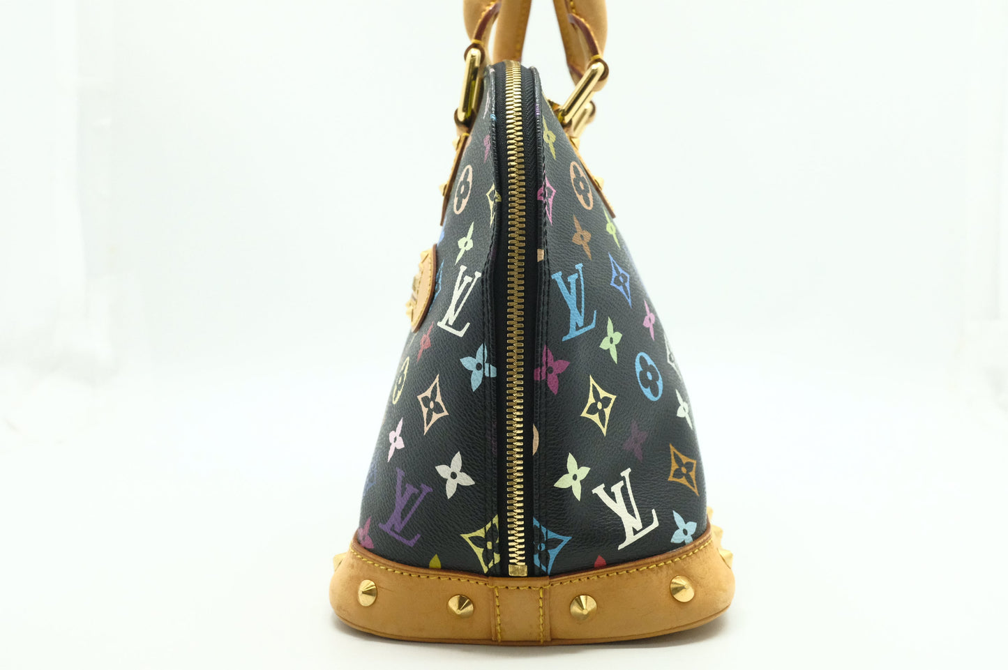 Louis Vuitton Alma in Black Multicolor Canvas