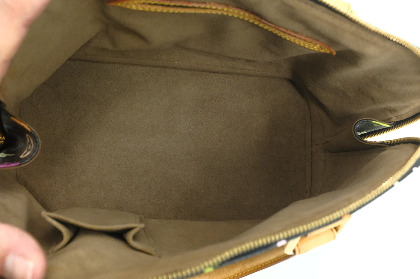 Louis Vuitton Alma in Black Multicolor Canvas
