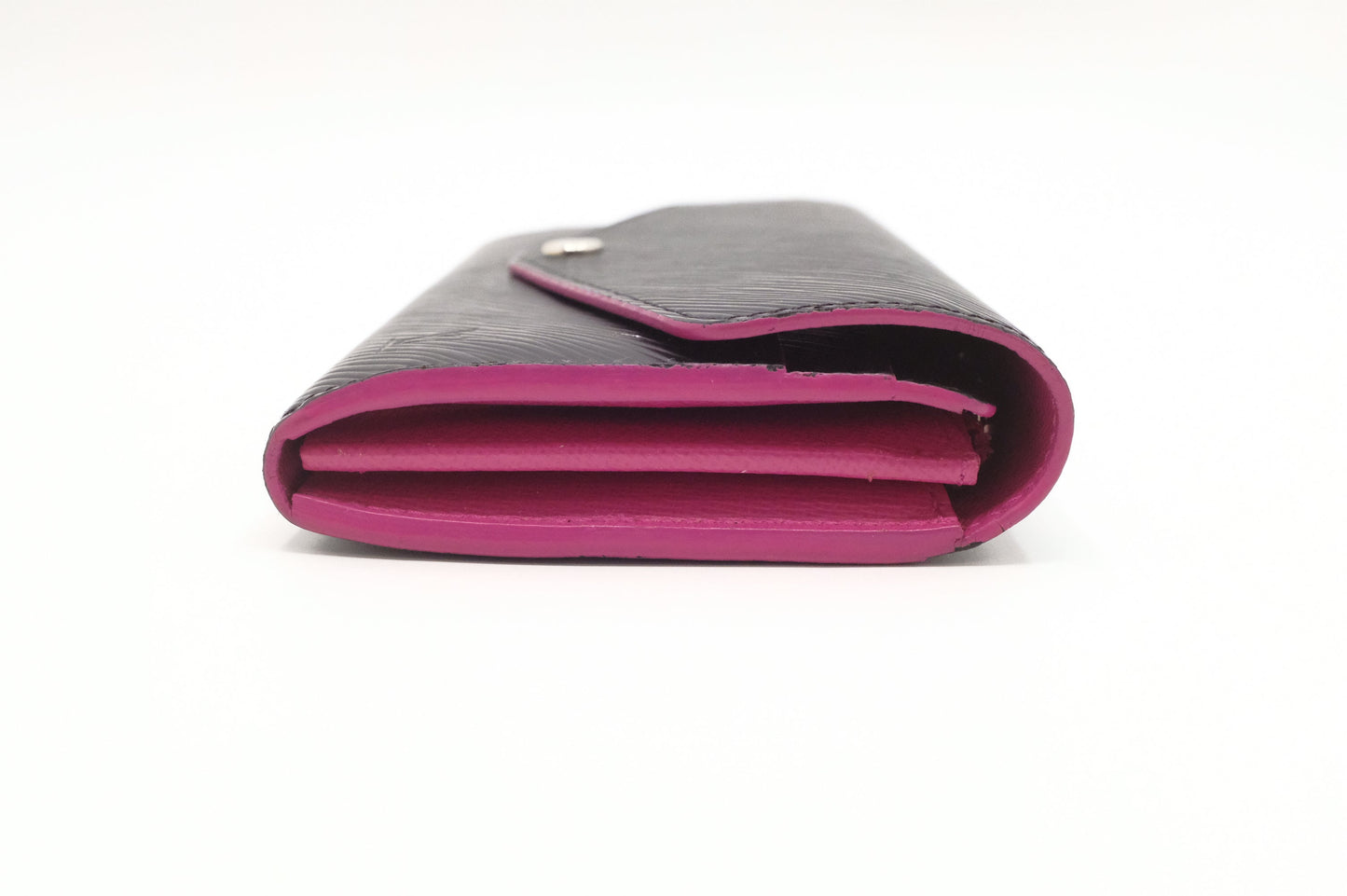 Louis Vuitton Sarah Wallet NM in Dark Gray Epi Leather