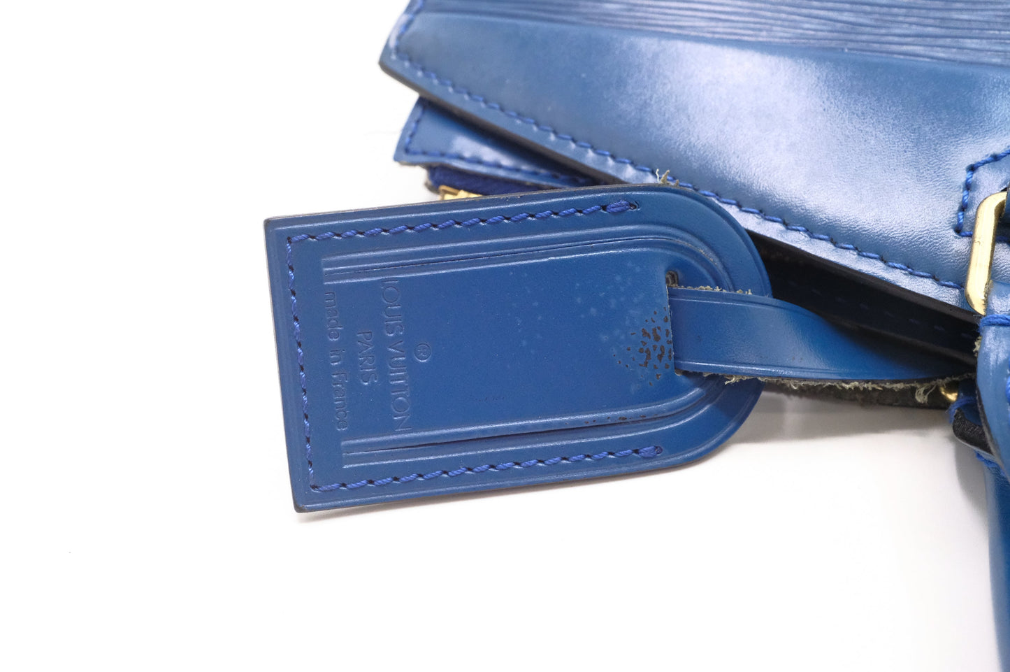 Louis Vuitton Riviera in Blue Epi Leather