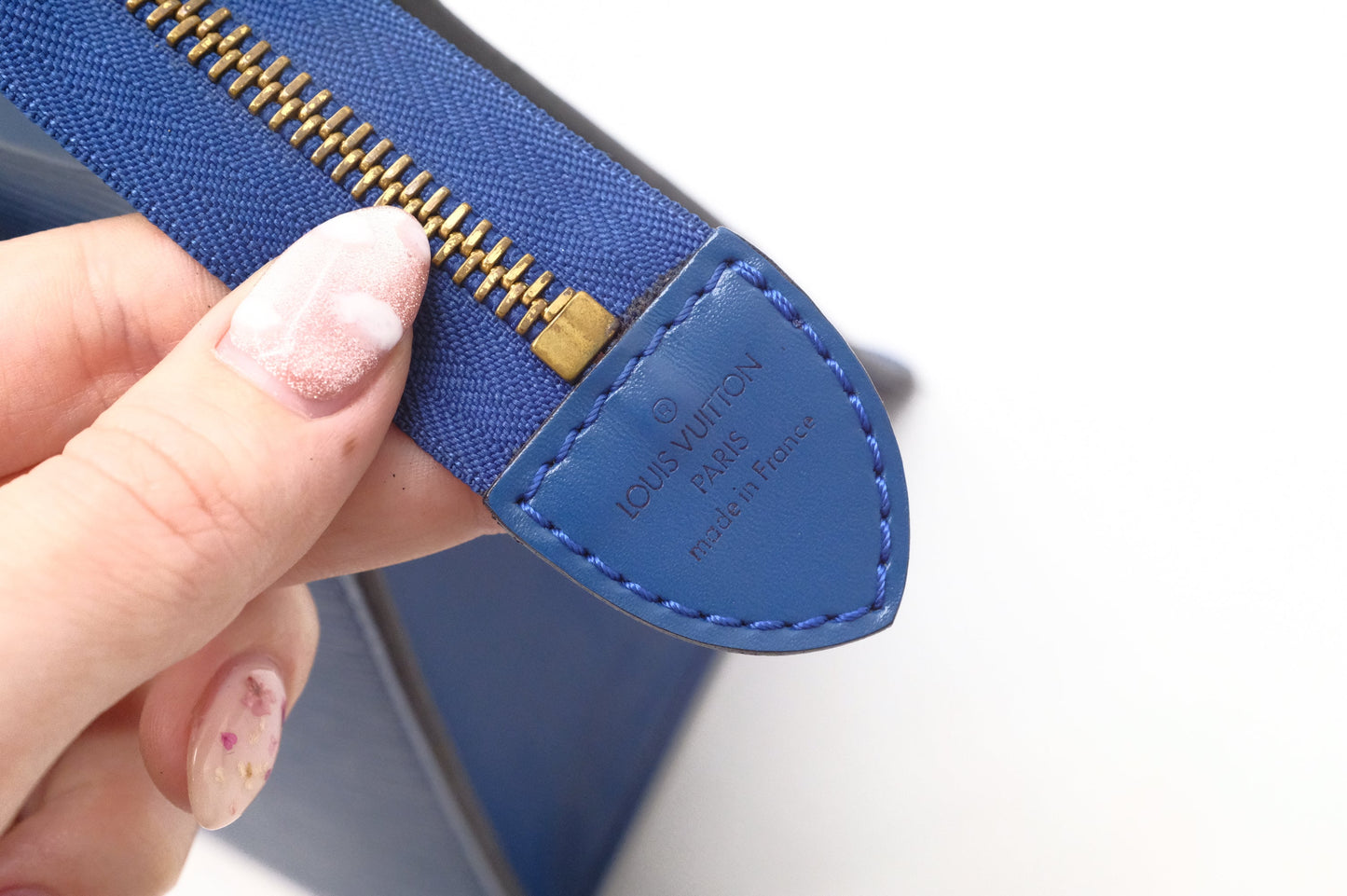 Louis Vuitton Riviera in Blue Epi Leather