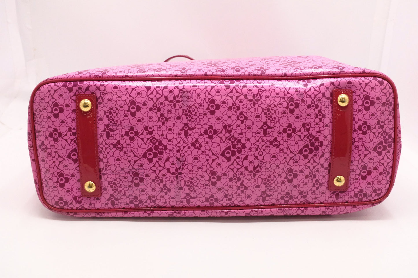 Louis Vuitton Cosmic Blossom Tote in Pink Vinyl Canvas