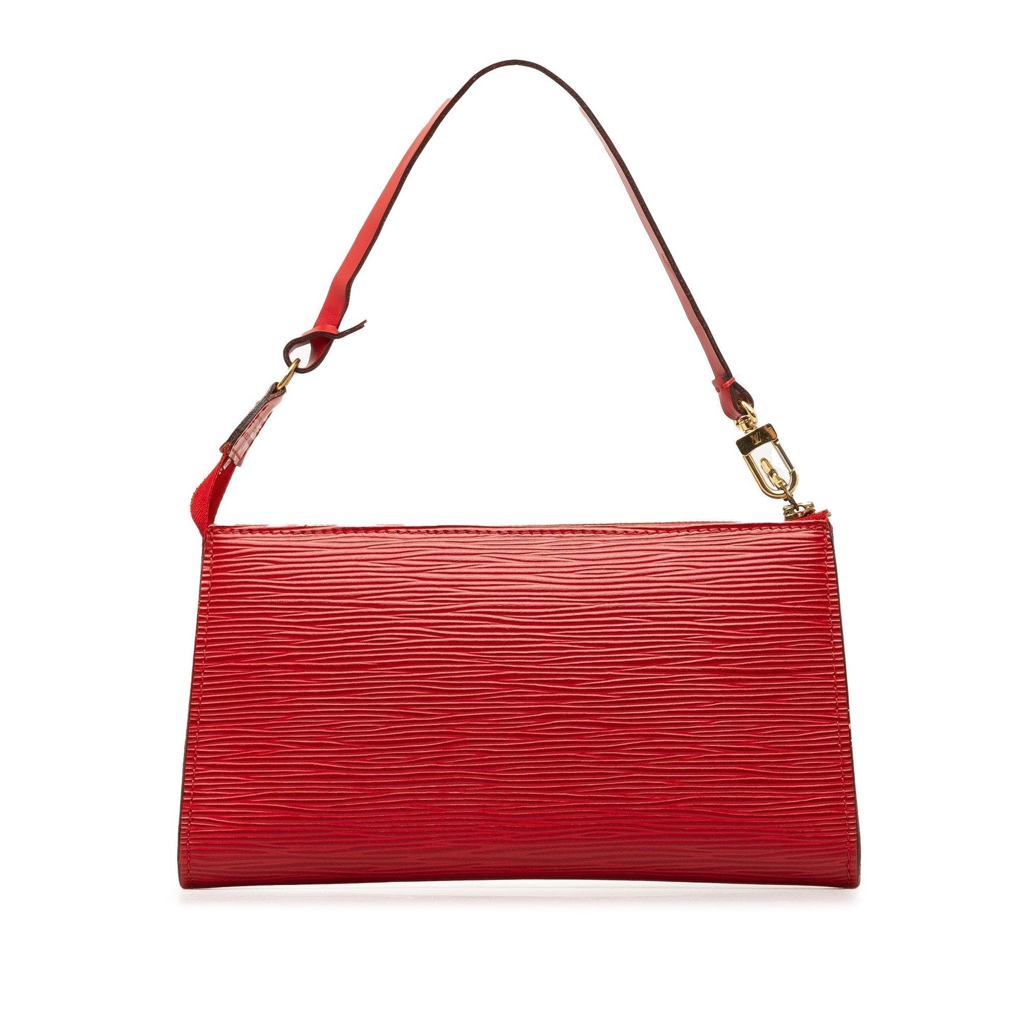 Red Louis Vuitton Epi Pochette Accessoires Shoulder Bag