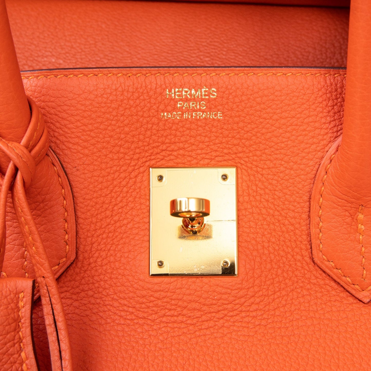 Hermes Orange Birkin 35