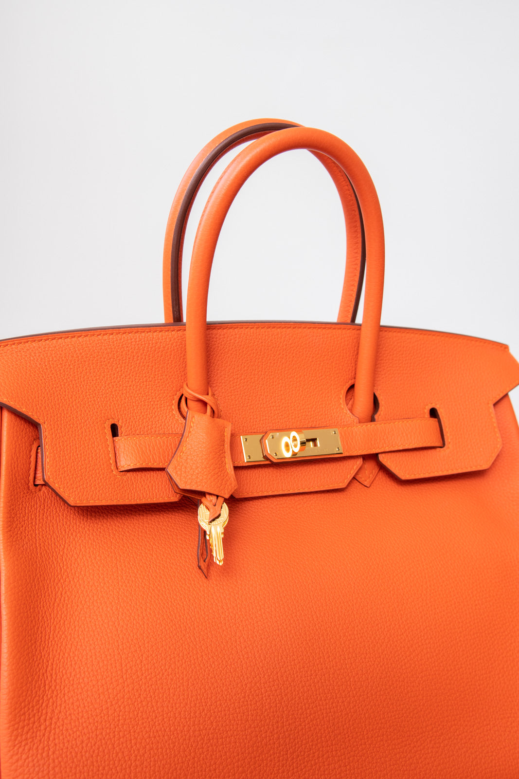 Hermes Orange Birkin 35