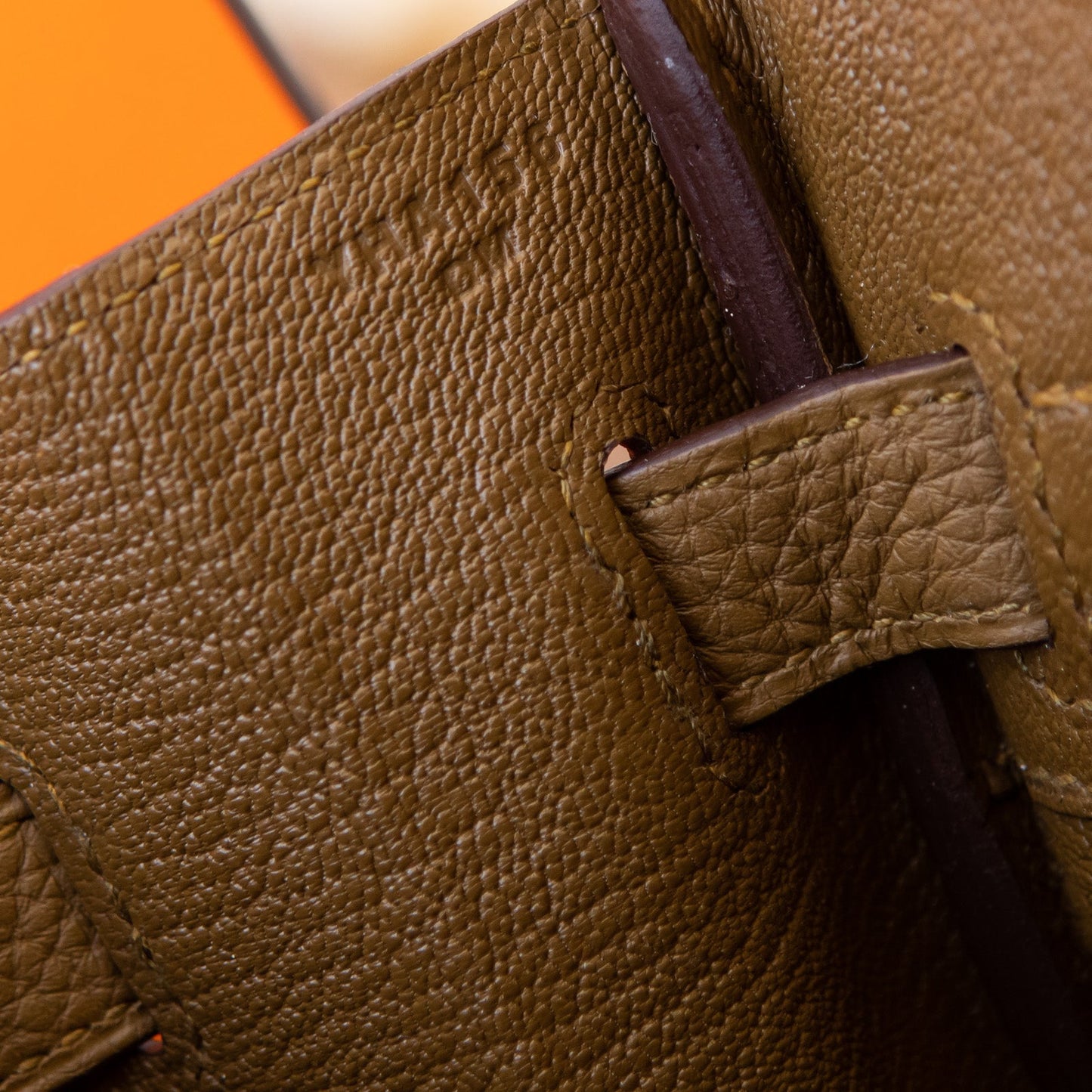 Hermes Bronze Dore Birkin 30 Bag