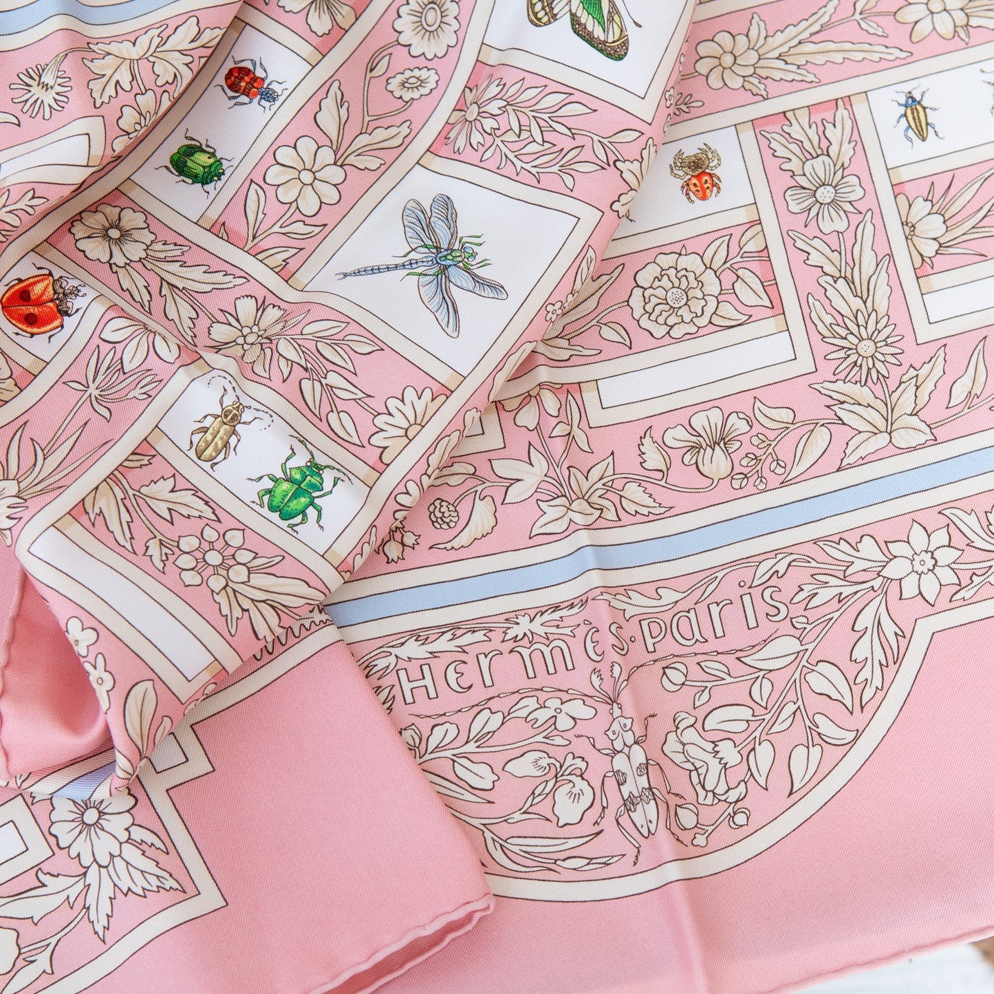 Hermes Silk Scarf Joyaux de L'Ete Jacquelot 90 cm