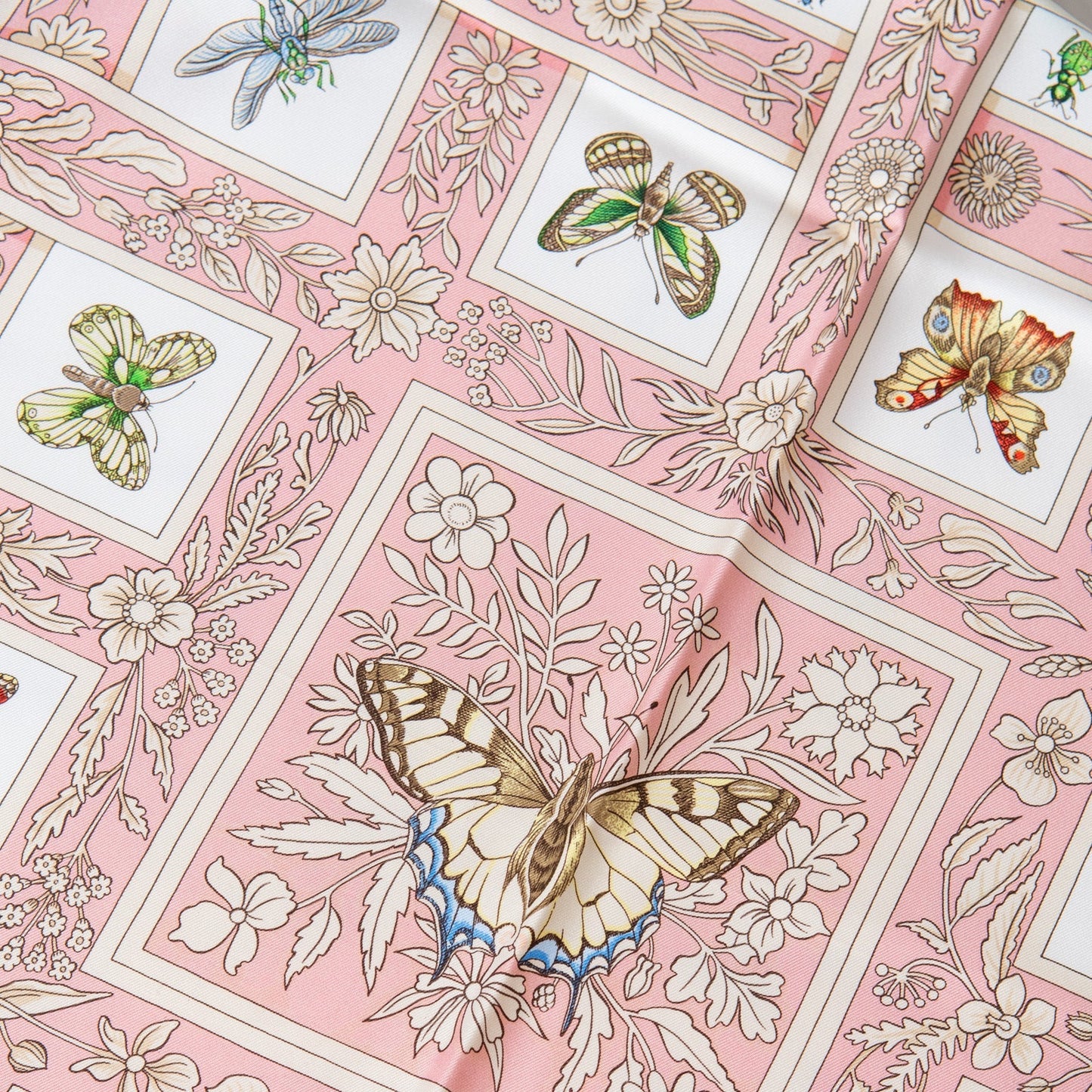 Hermes Silk Scarf Joyaux de L'Ete Jacquelot 90 cm