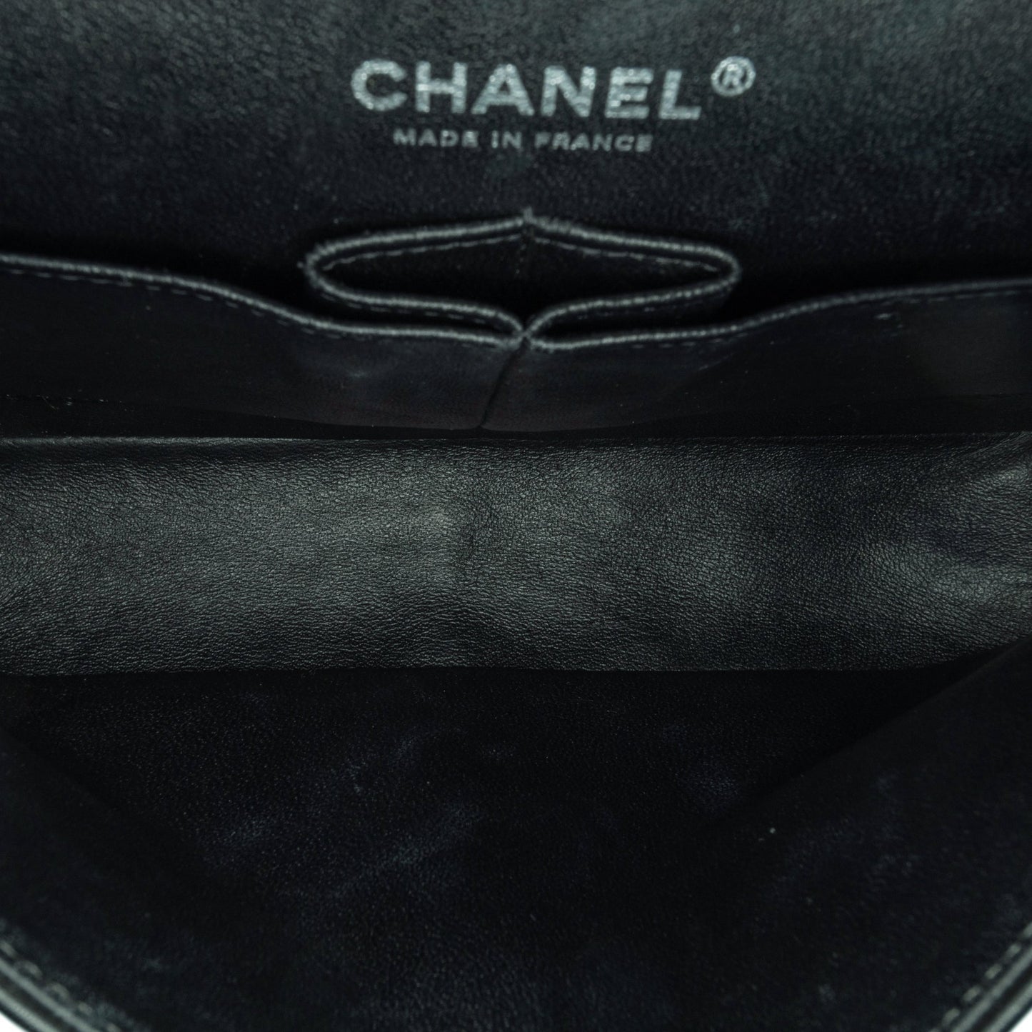 Black Chanel Medium Classic Patent Double Flap Shoulder Bag