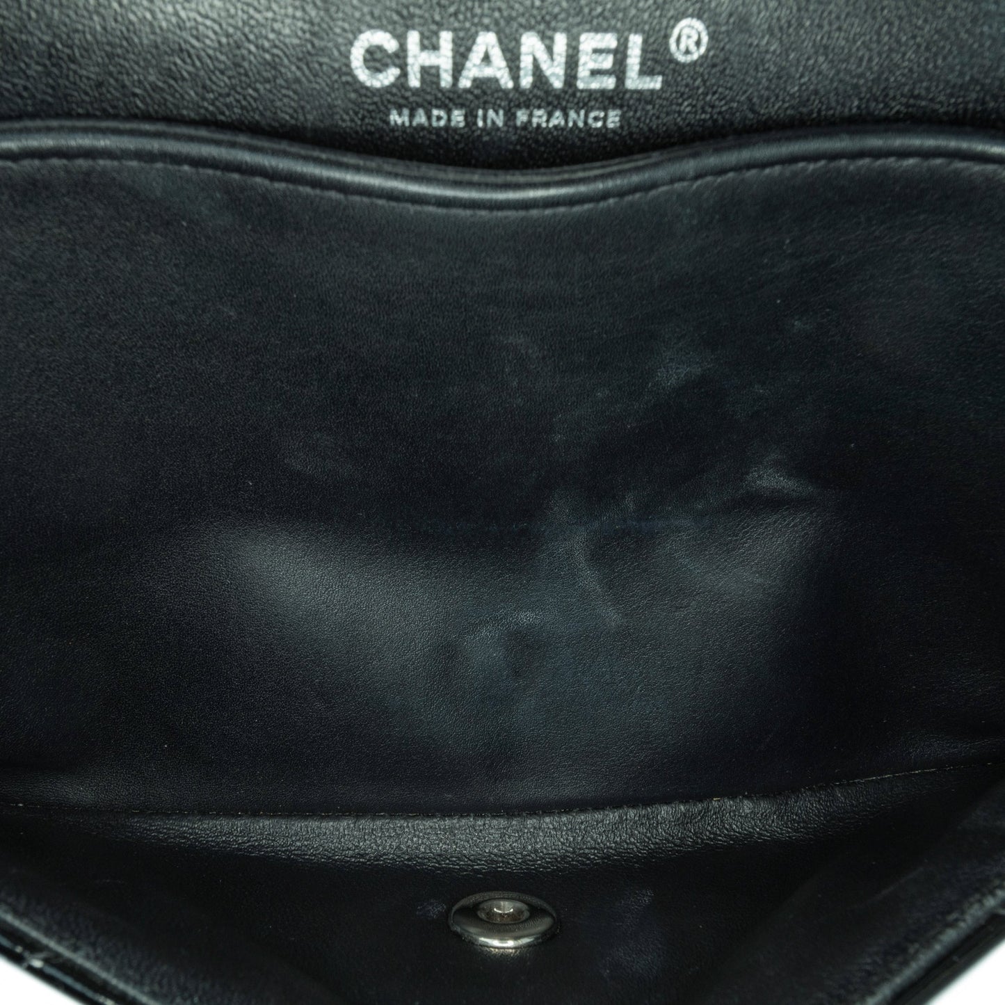 Black Chanel Medium Classic Patent Double Flap Shoulder Bag