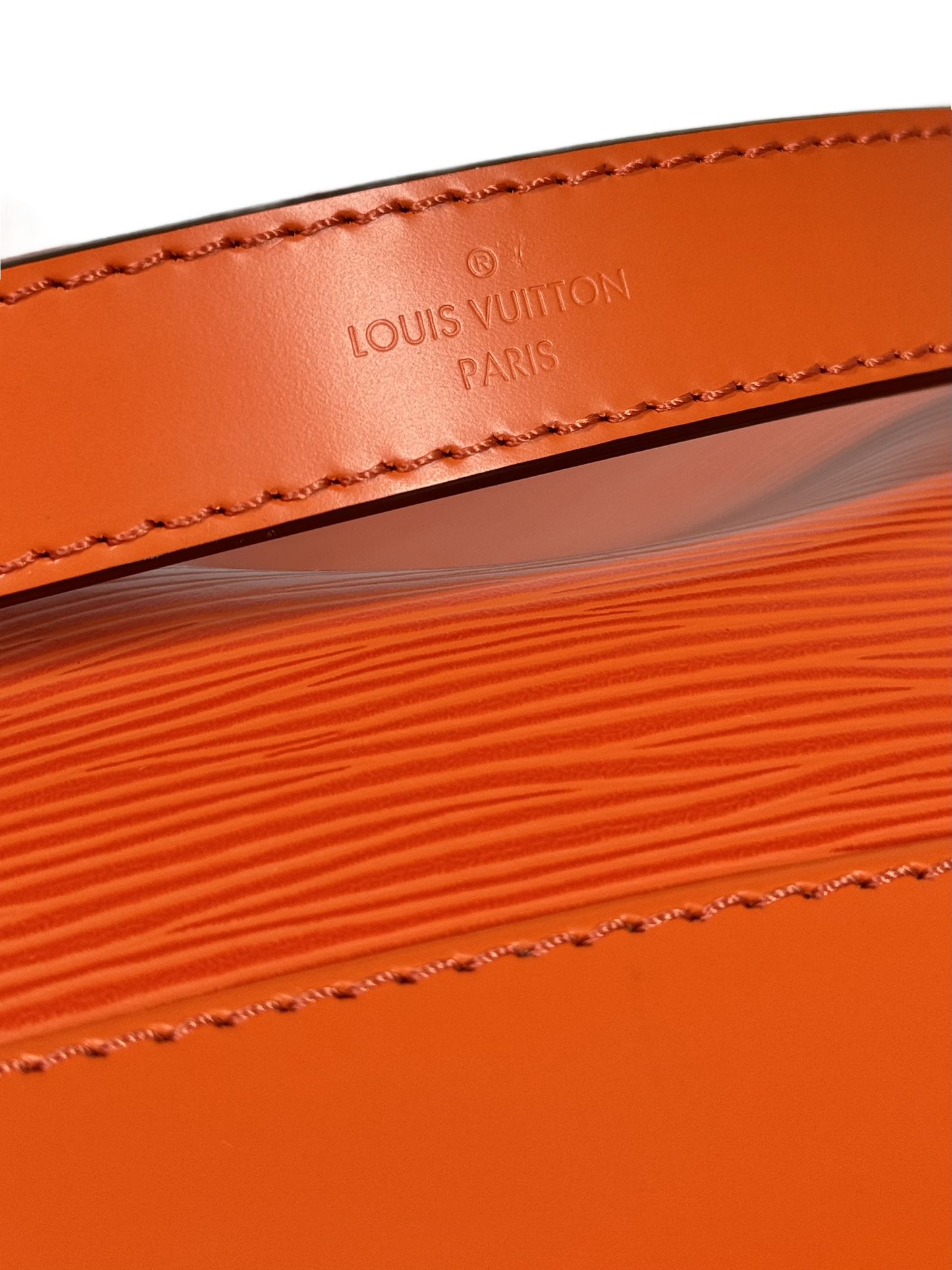 Louis Vuitton Orange Pigment Epi Leather New Model Noé GM Shoulder Bag