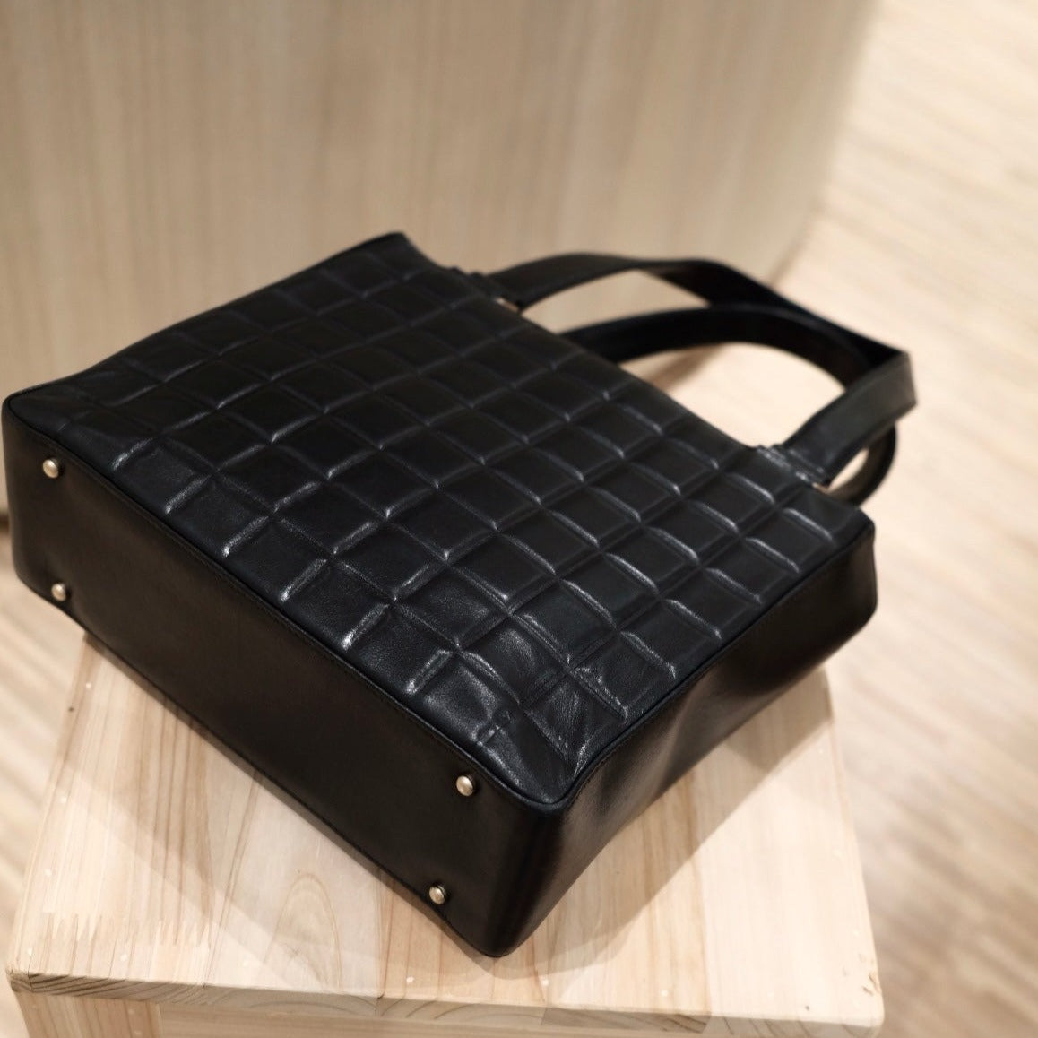Chanel CC choco bar shoulder bag