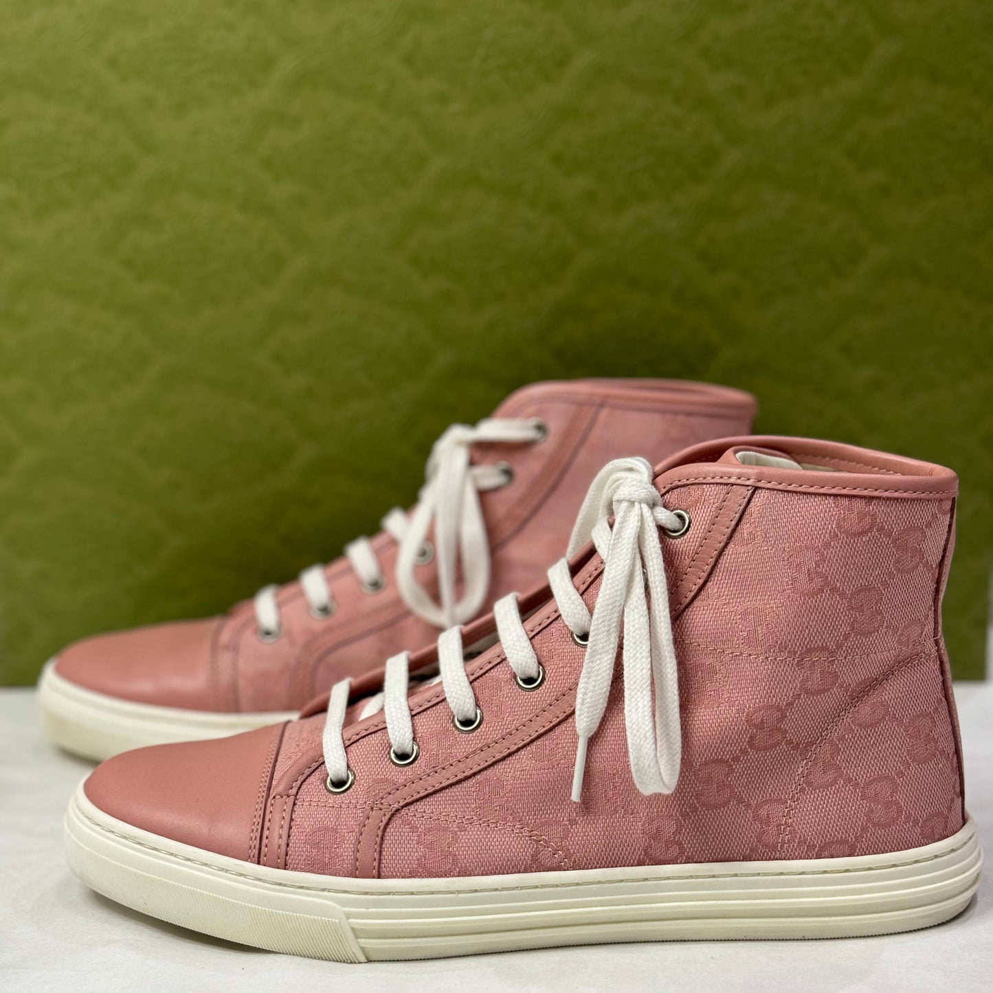 Gucci - Baskets montantes T. 39,5