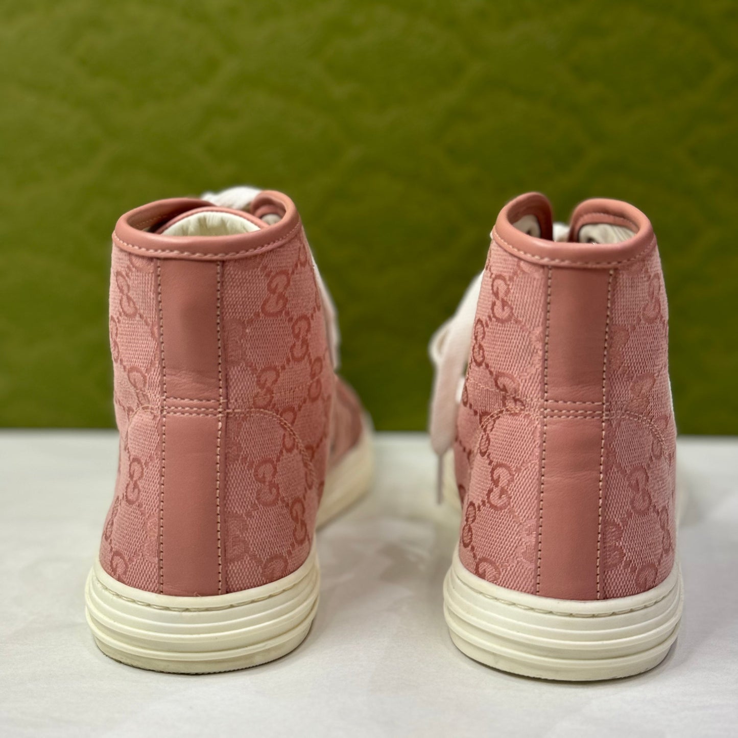 Gucci - Baskets montantes T. 39,5