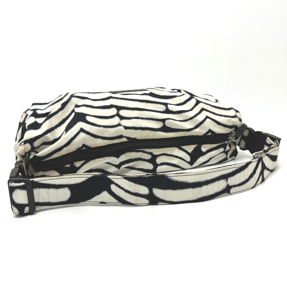 CHANEL Shoulder Bag Nylon white Sports CC COCO Mark Women Used