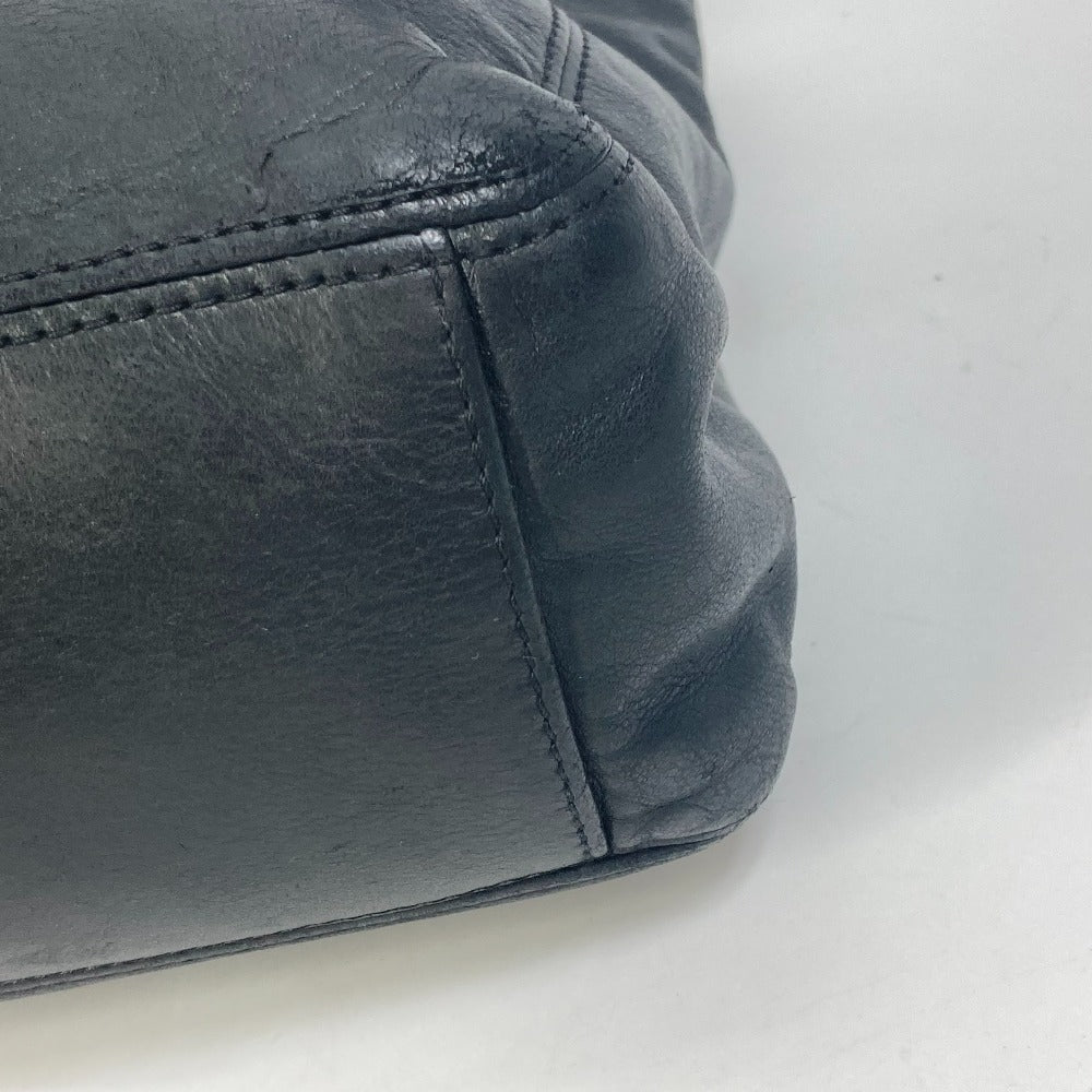 CHANEL Shoulder Bag lambskin black Shoulder CC COCO Mark Women Used