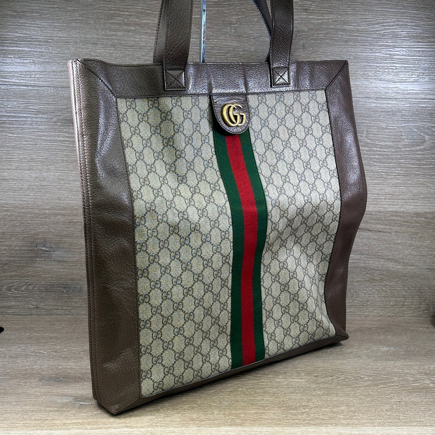 Gucci GG Supreme Canvas Ophidia Tote - Large