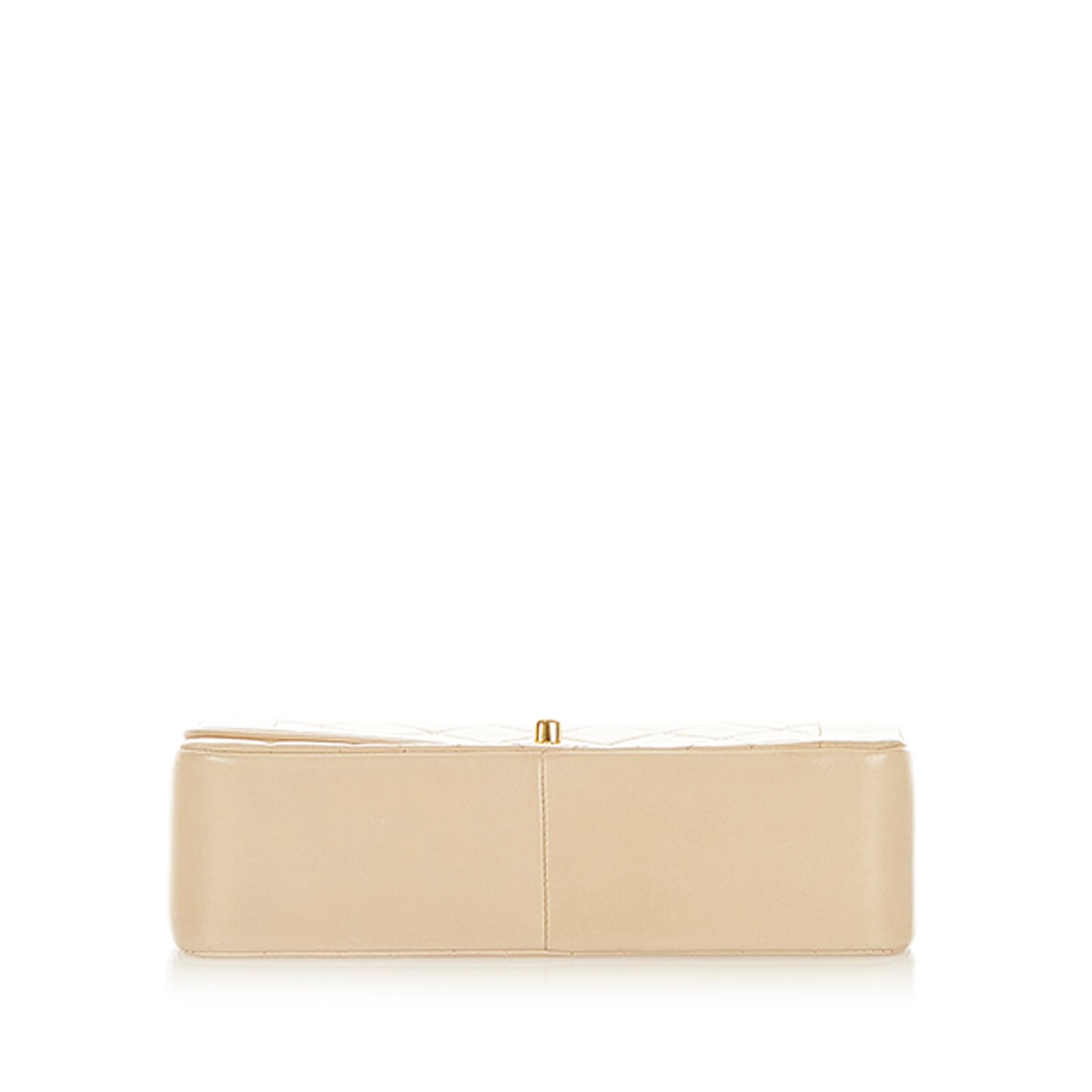 Medium Diana Flap Shoulder Bag White