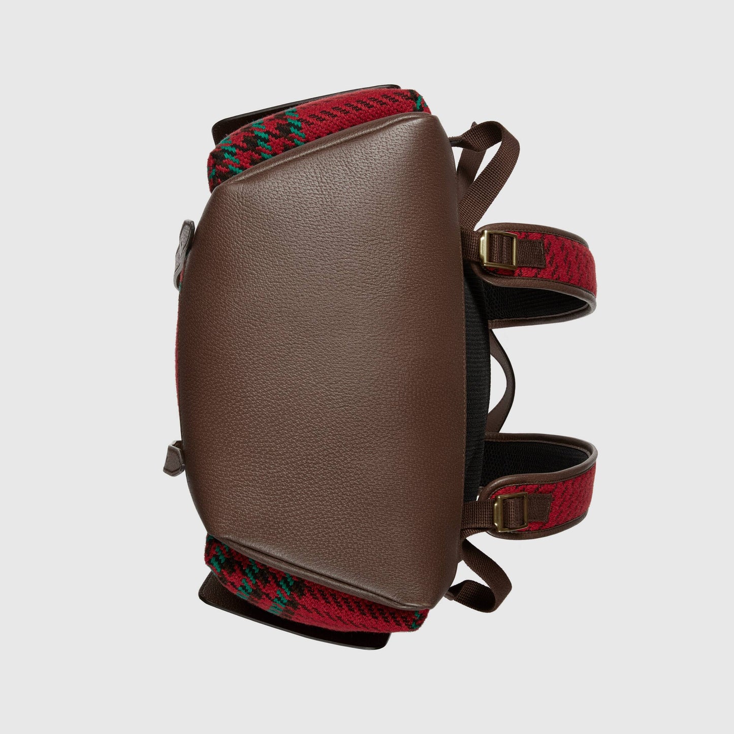 Gucci 625939 2J9AT 8274 Unisex's Multi-Color Houndstooth Fabric / Calf-Skin Leather Backpack (GG2074)