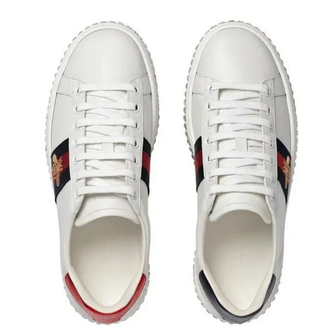 GUCCI ACE Crystal Embellished Sneakers