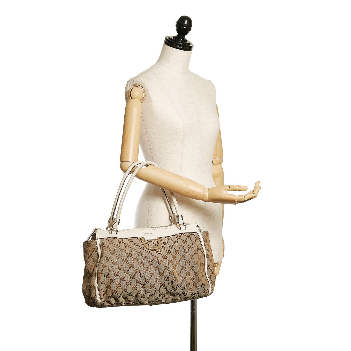 Gucci Abbey GG Canvas Shoulder Bag
