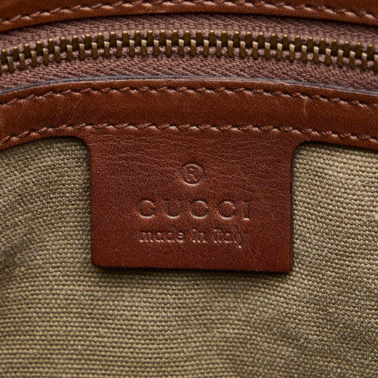 Gucci Bamboo Canvas Tote Bag (SHG-Rl4F7t)