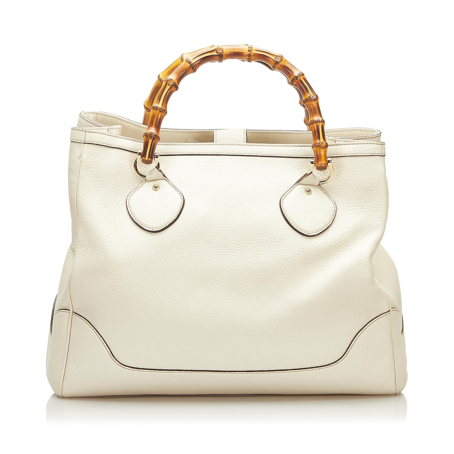 Gucci Bamboo Diana Leather Tote Bag