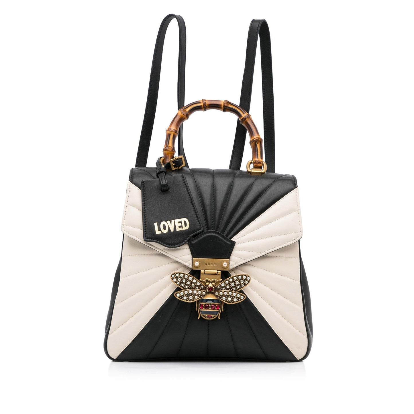 Gucci Bamboo Queen Margaret Backpack (SHG-05phTC)
