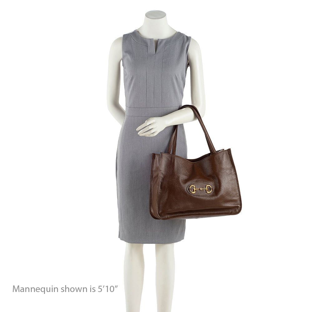 Gucci Calfskin 1955 Horsebit Tote
