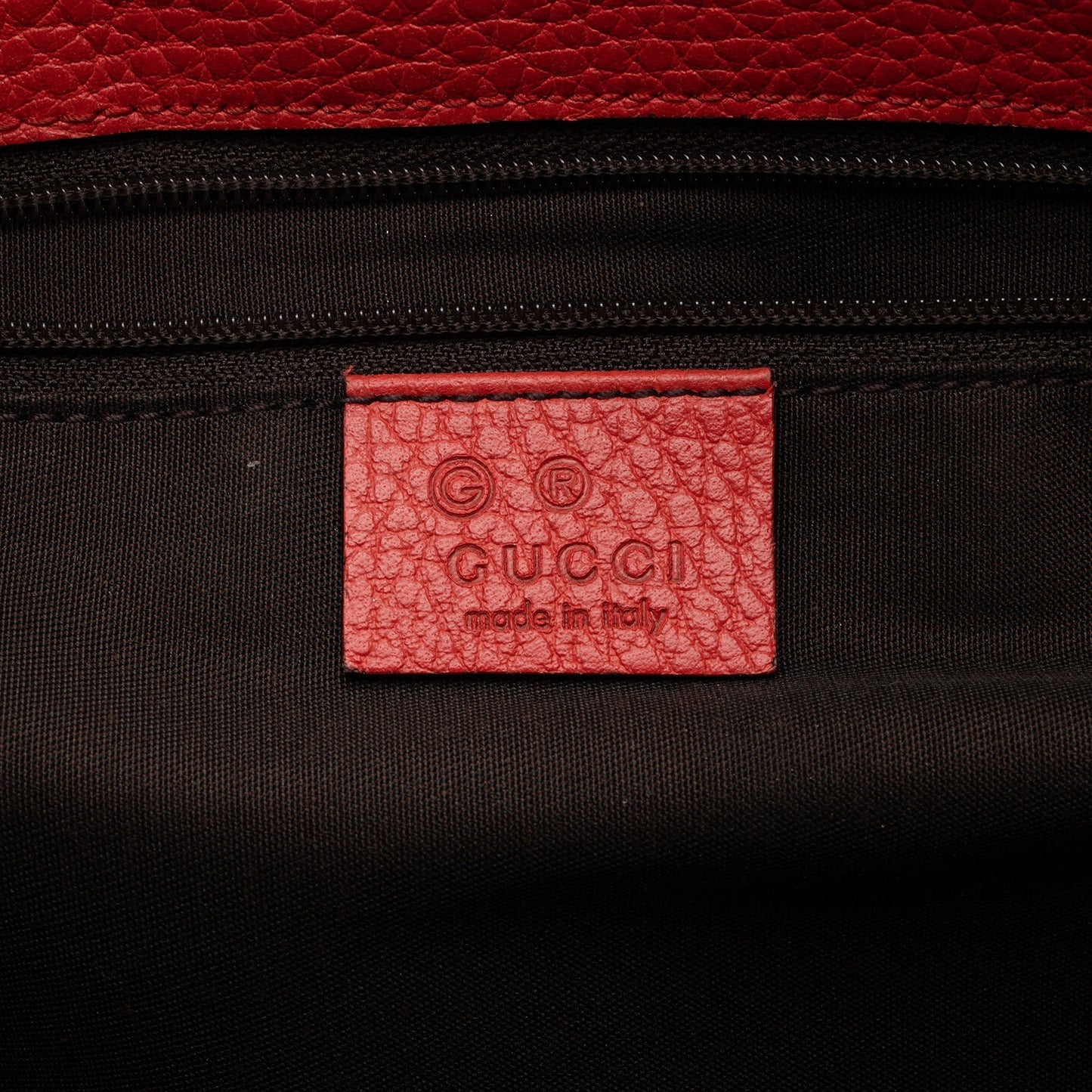 Gucci Calfskin Braided Handle Large Gifford Tote (SHF-rOnRqC)