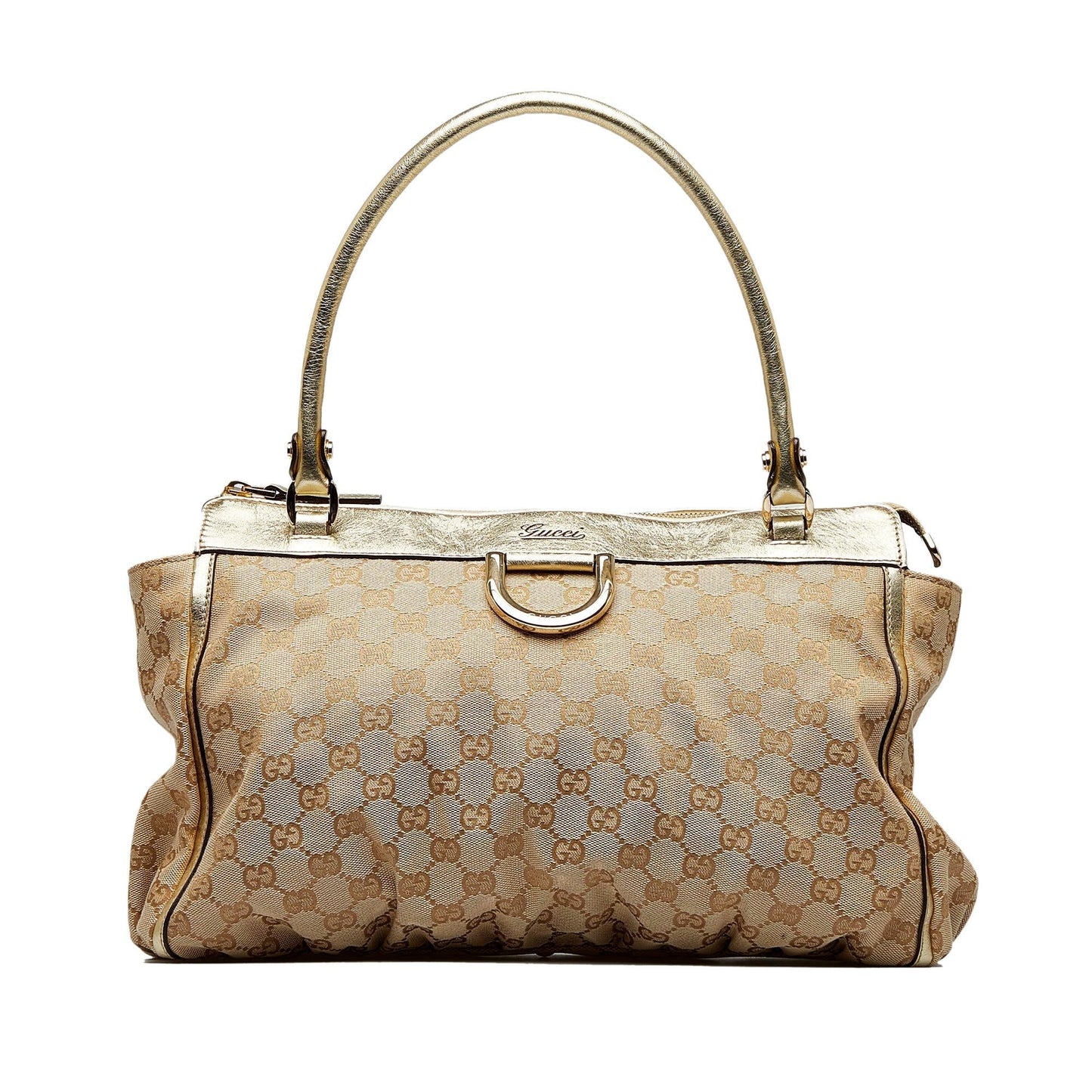Gucci GG Canvas Abbey D-Ring Tote Bag (SHG-eTLgdn)