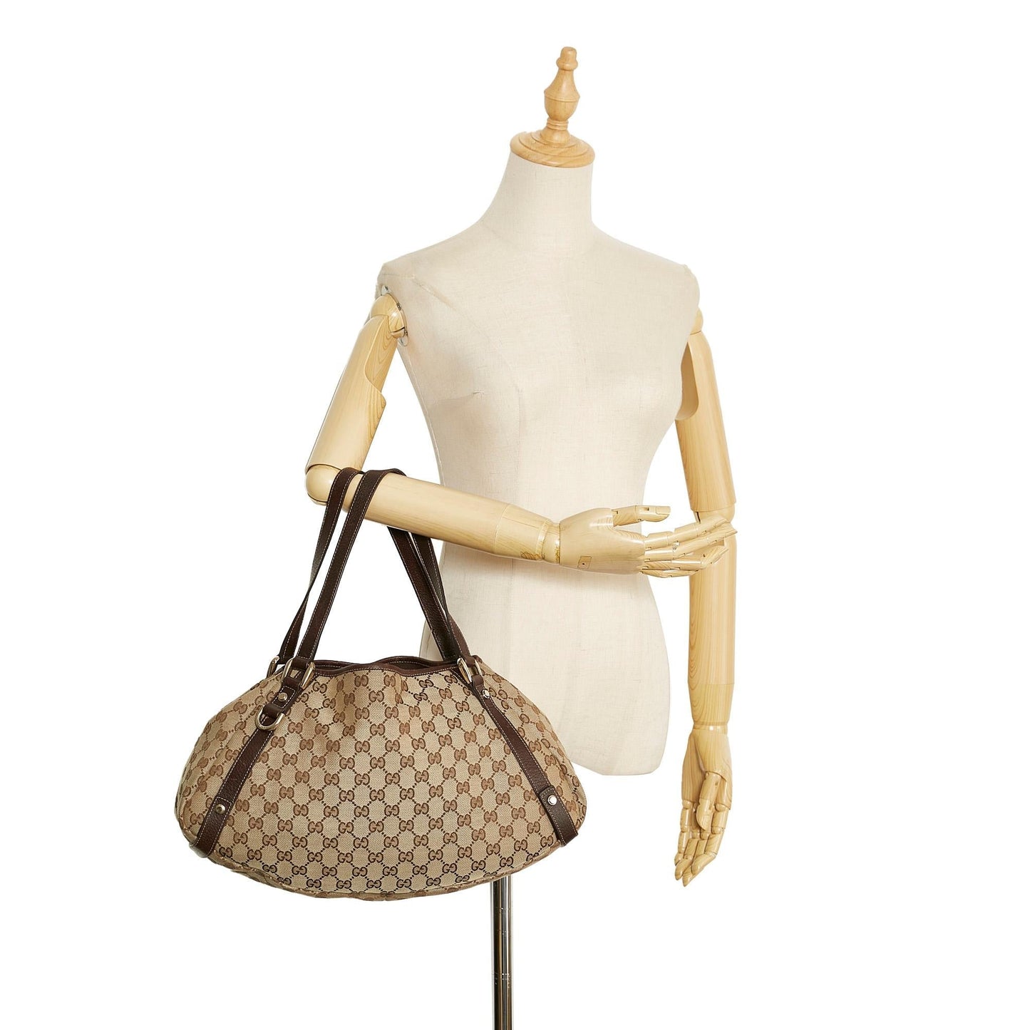 Gucci GG Canvas Abbey D-Ring Tote (SHG-ZCqSbz)