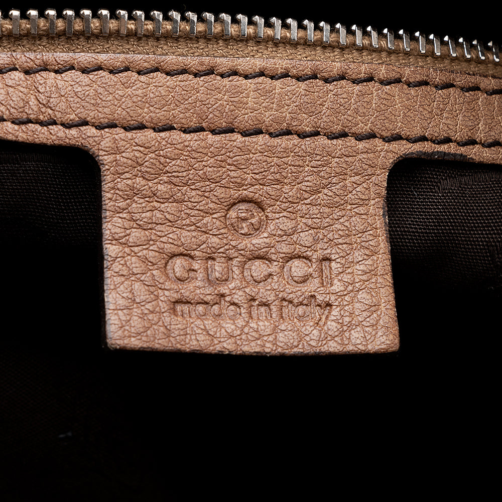 Gucci GG Canvas Bamboo Bar Medium Tote - FINAL SALE