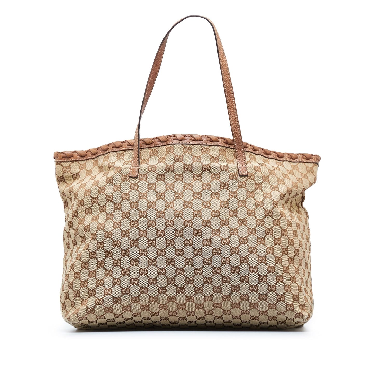 Gucci GG Canvas Bamboo Tassel Tote (SHG-LLt9jD)