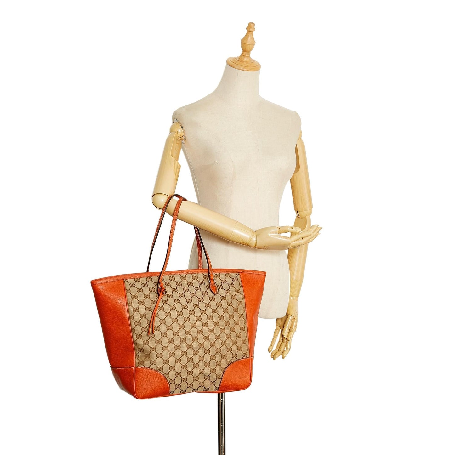 Gucci GG Canvas Bree Tote Bag (SHG-1m3kbx)