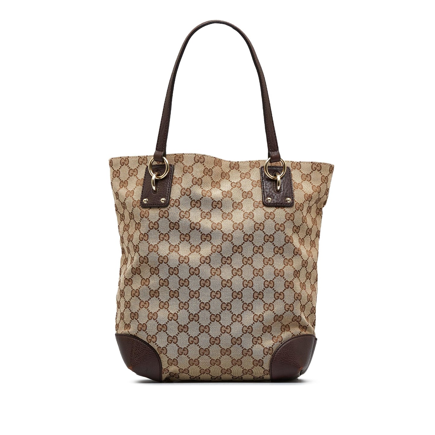 Gucci GG Canvas Charm Tote (SHG-zYRkEO)